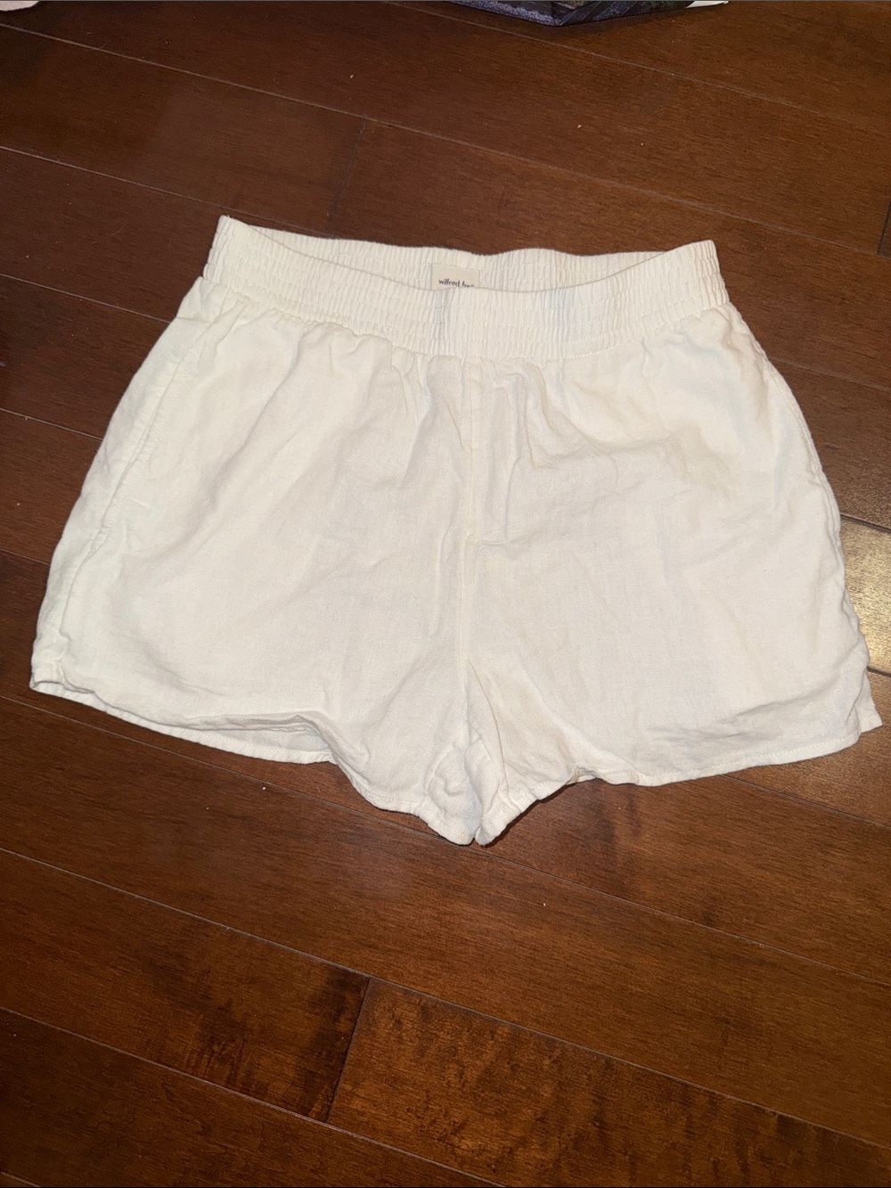 wilfred free linen shorts
